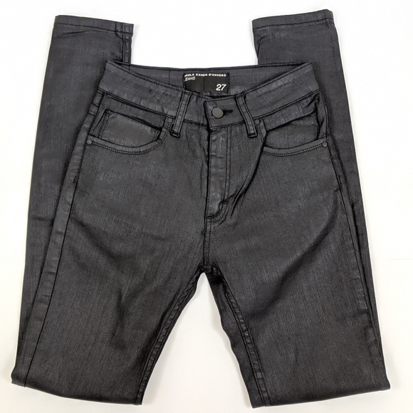 Paula Cahen D'Anvers Black Jeans sz 27 - Picture 4 of 6